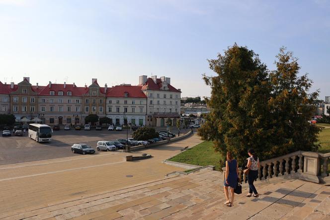 Plac Zamkowy kiedyś i dziś!