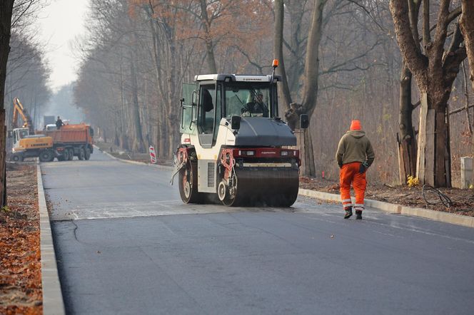 Remont ulicy Szczecińskiej w Łodzi