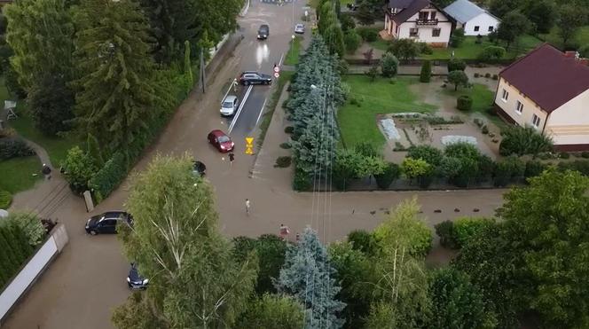 Gwałtowne burze zaatakowały na Podkarpaciu