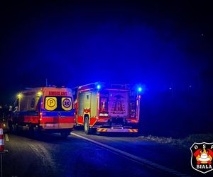 Wypadek na autostradzie A1 w Szarlejce