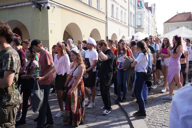 Igry 2024. Barwny korowód studentów przeszedł ulicami Gliwic