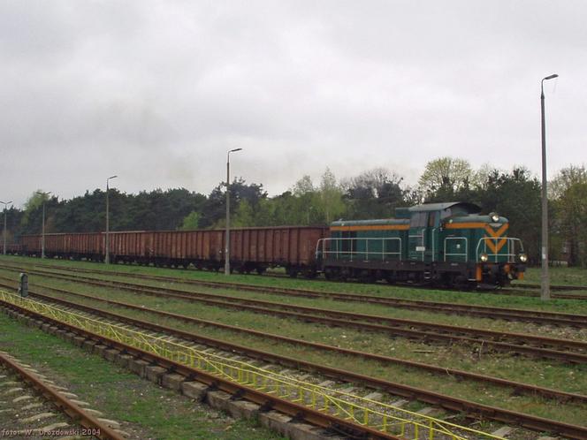 Dworzec Toruń Północny - gdy jeszcze był dużą stacją przeładunkową