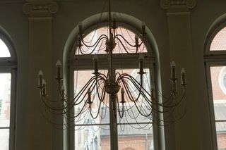 Dawny Szpital Uniwersytecki przy ul. Kopernika w Krakowie - żyrandol