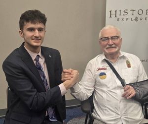 Wałęsa podbija Amerykę