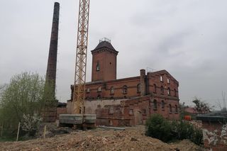 Modernizacja Gorzelni w Kochcicach. Widok z zewnątrz przed modernizacją