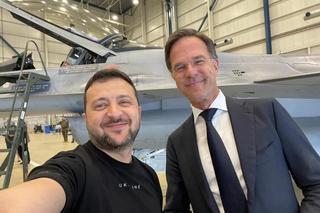 Zełenski zadowolony z decyzji Holandii o przekazaniu Ukrainie 42 myśliwców F-16. Rosja ją dyskontuje