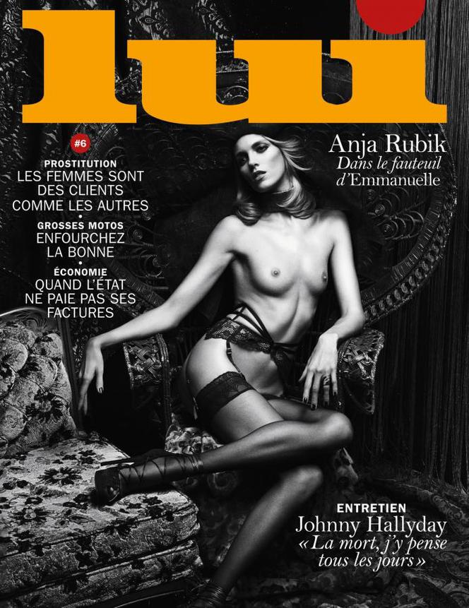 Anja Rubik w nagiej sesji dla Lui Magazine