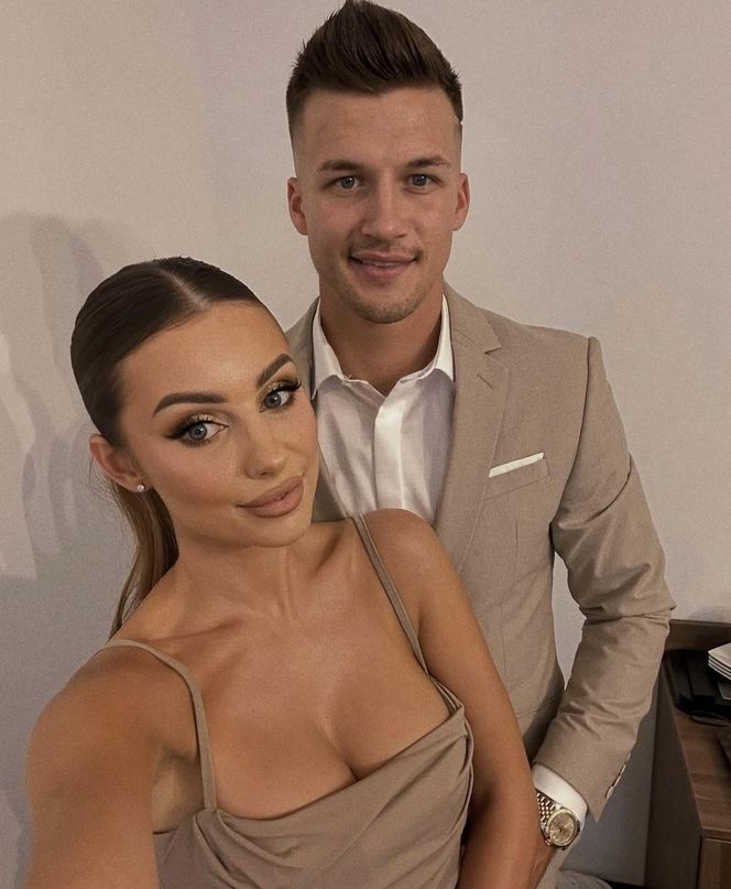 Arkadiusz Reca z żoną 