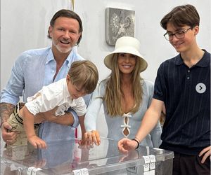 Wybory Prezydenckie 2025: Jak głosują gwiazdy? Majka JeżowskaMałgorzata Rozenek-Majdan z rodziną