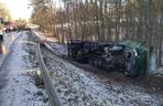 Wypadek na trasie Mrągowo - Piecki. Trzy osoby w szpitalu
