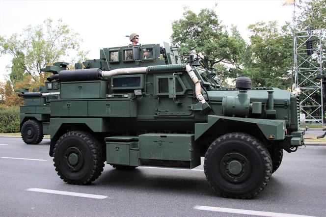 MRAP Cougar - Próba defilady 2024