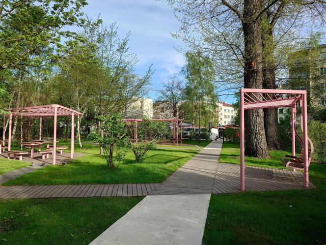 Nowy park kieszonkowy w Krakowie. Tak wygląda Gołębi Ogród Krakowian