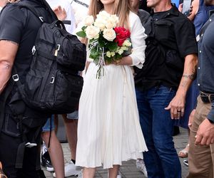 Jennifer Lopez wylądowała w Warszawie