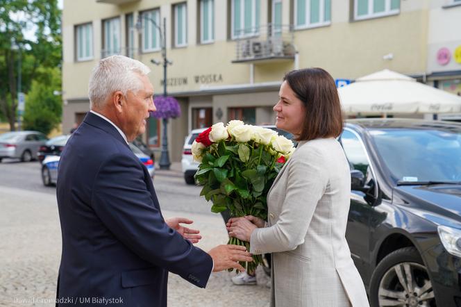 Otwarcie Skweru Wolnej Białorusi w Białymstoku