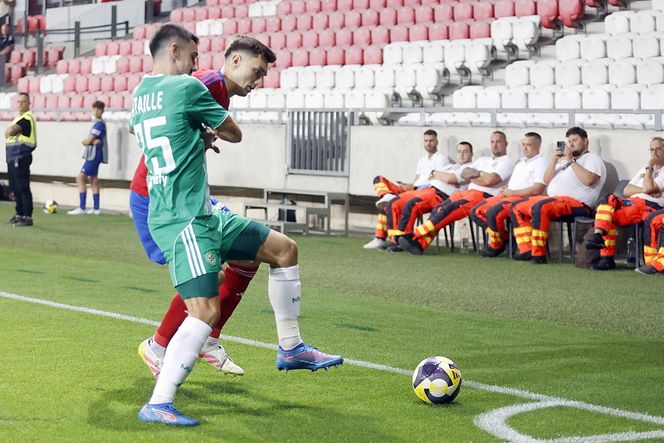 Piłkarze Rakowa i Maccabi