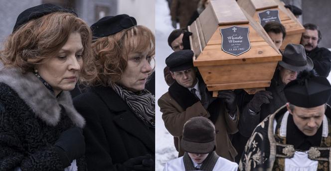 Stulecie Winnych 4, odcinek 46: Pogrzeb Andzi i Stanisława skończy się dramatycznie. Cała rodzina poniesie trumny z ciałami Winnych - ZDJĘCIA