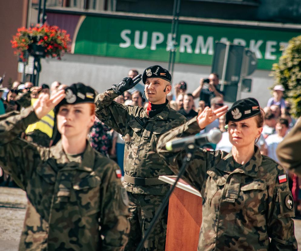 Przysięga wojskowa w Skwierzynie