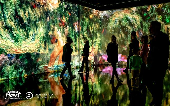 Wystawa Immersive Monet & The Impressionists w Fabryce Norblina