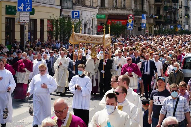 Procesja Bożego Ciała w Poznaniu 03.06.2021 