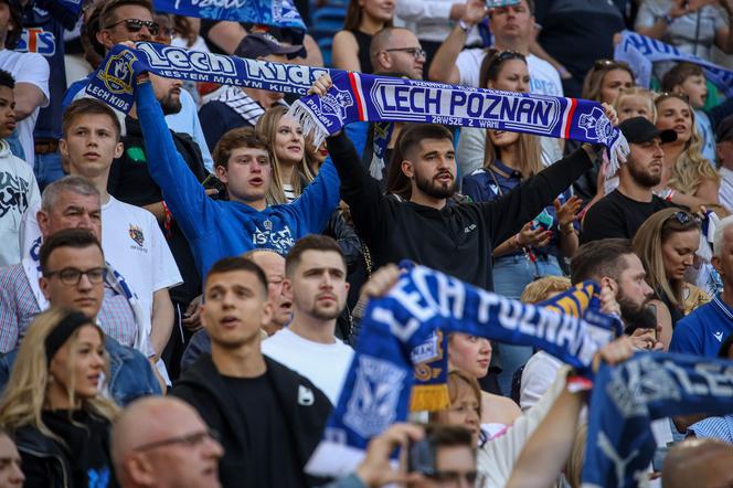 Tak bawili się kibice na meczu Lech Poznań - Jagiellonia Białystok