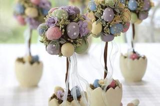 Wielkanocne stroiki na stół