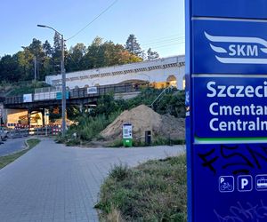 Coś optymistycznego wydarzyło się na budowie SKM. Stalowy kolos pojawił się dosłownie znienacka