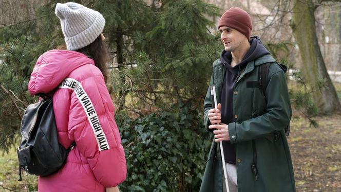 Barwy szczęścia, odc. 2245. Celina (Orina Krajewska), Herman (Maciej Raniszewski)
