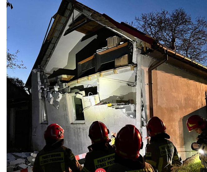 Wybuch szamba w podkrakowskim Ratajowie