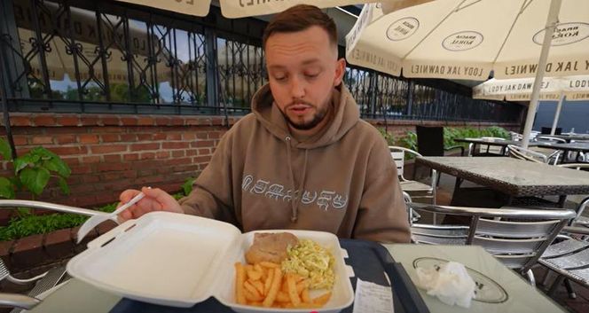 Książulo z wizytą w Częstochowie. Odwiedził bar przy Jasnej Górze