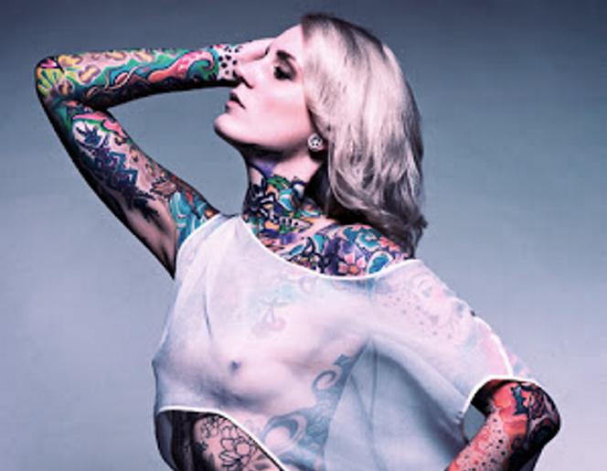Zobacz najbardziej wytatuowaną modelkę świata