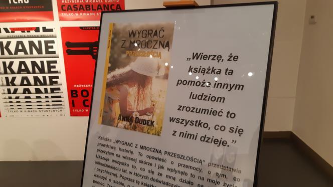 „Wygrać z mroczną przeszłością” - premiera książki Anny Dudek