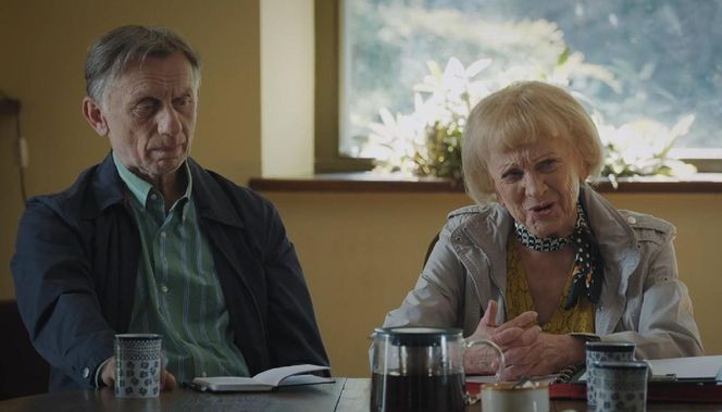 M jak miłość odc. 1878. Kisielowa (Małgorzata Rożniatowska), Robert Żak (Krzysztof Tyniec)