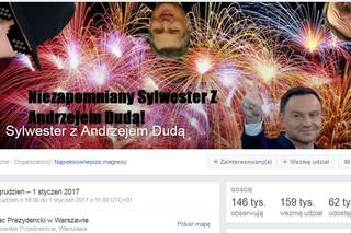 Facebook: Sylwester z Andrzejem Dudą. A co jeśli to nie fejk?