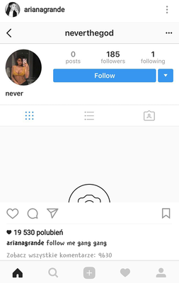 Instagram - Ariana Grande ofiarą ataku hakerów! Mamy zdjęcia	