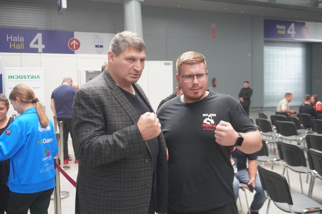Andrzej Gołota na Targach Boksu w Kielcach