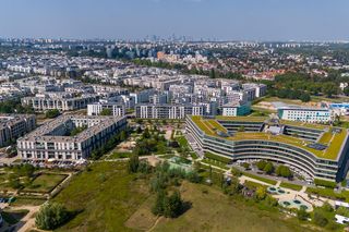 Miasteczko Wilanów, kiedyś uznane za najdoskonalsze w Polsce. Oto osiedle w Warszawie w ciągłej rozbudowie