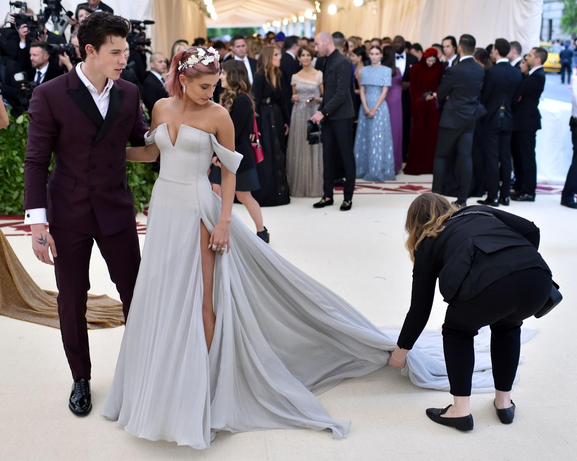MET Gala 2018 Hailey Baldwin i Shawn Mendes ESKA.pl