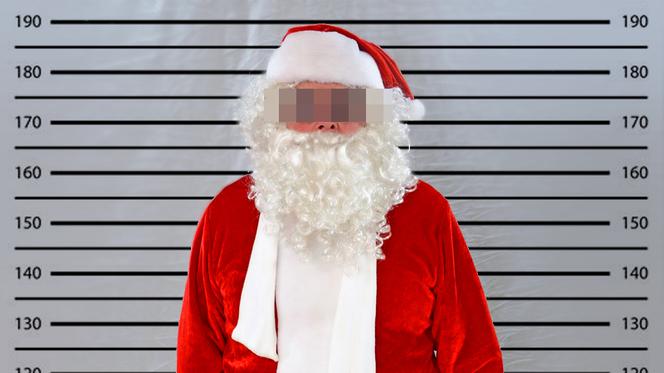 W ręce policji wpadł... Święty Mikołaj!
