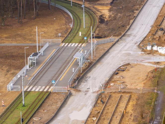 Na toruńskim osiedlu Jar powstaną nowe drogi. Zdjęcia z terenu inwestycji