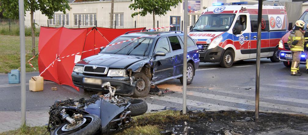 Tragedia w Ożarowie Mazowieckim. Motocyklista zginął na miejscu