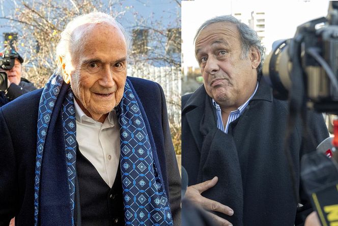 Michel Platini & Sepp Blatter