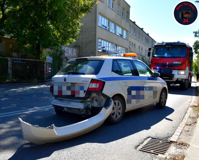 Strażacy wycinali rannego z auta. Kierowca był pijany