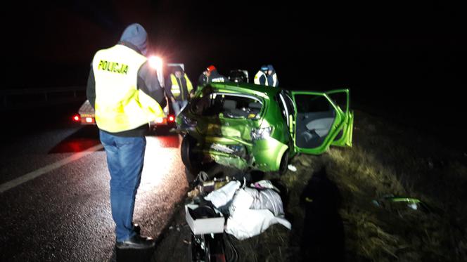 Wypadek pod Radomskiem w Łódzkiem