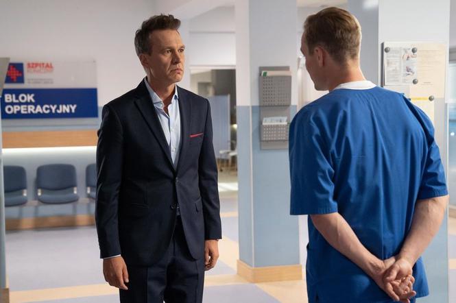 Na dobre i na złe odc. 721. Michał (Mateusz Janicki), Falkowicz (Michał Żebrowski)