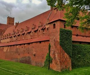 Malbork, największy ceglany zamek w Europie