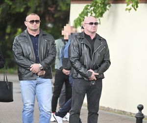 Mariusz Pudzianowski na pogrzebie DJ Hazela, Michała Orzechowskiego