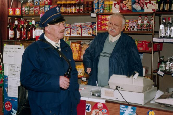 Gustaw Lutkiewicz, Jerzy Turek w serialu Złotopolscy, 1999r.