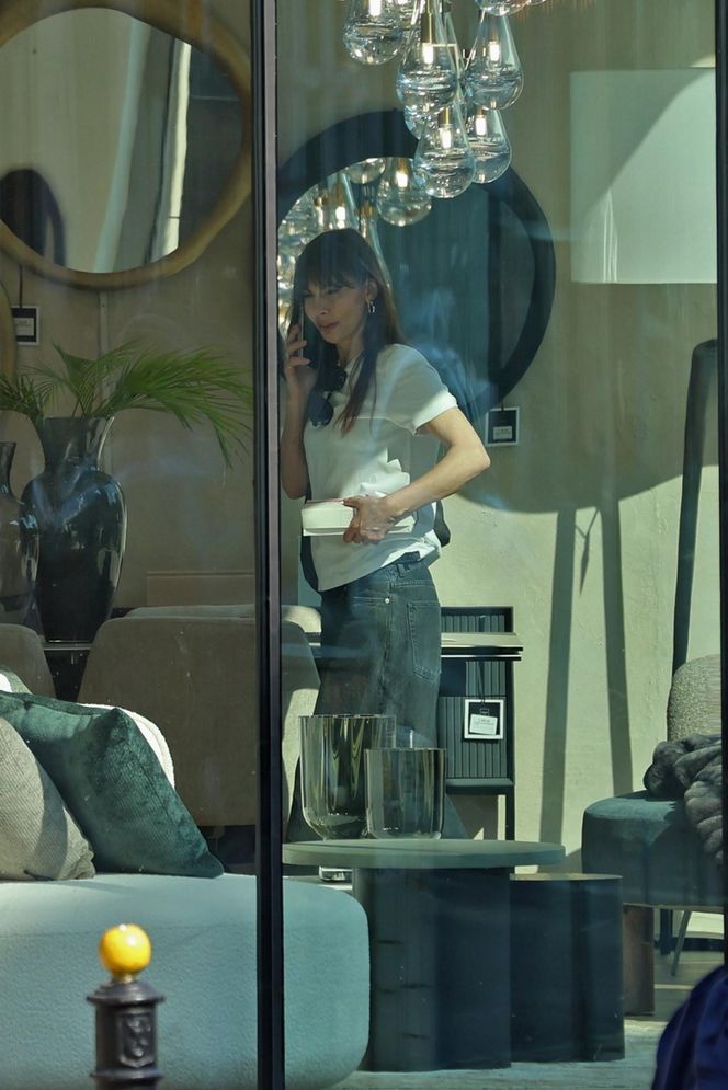 Agnieszka Dygant sobie dogadza