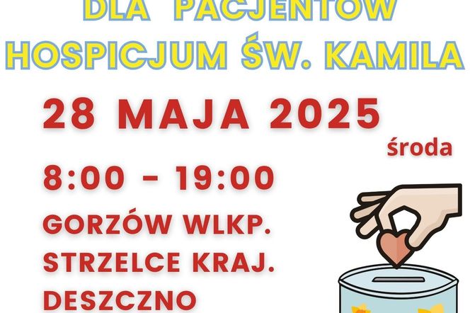 Zbiórka datków na rzecz gorzowskiego hospicjum