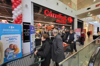 Nowy supermarket Carrefour w Ferio Wawer. Zdjęcia z otwarcia sklepu 